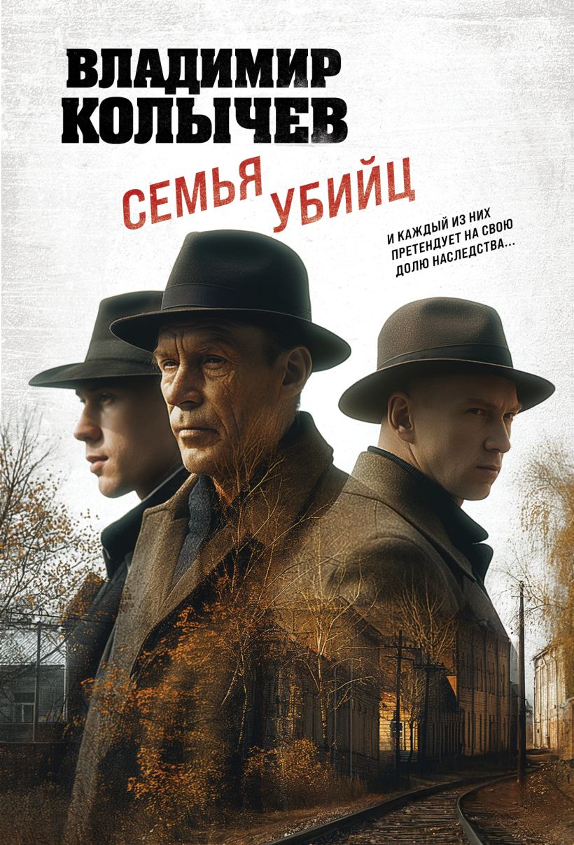 Художественная книга Эксмо Семья убийц, мягкая обложка (Колычев Владимир)
