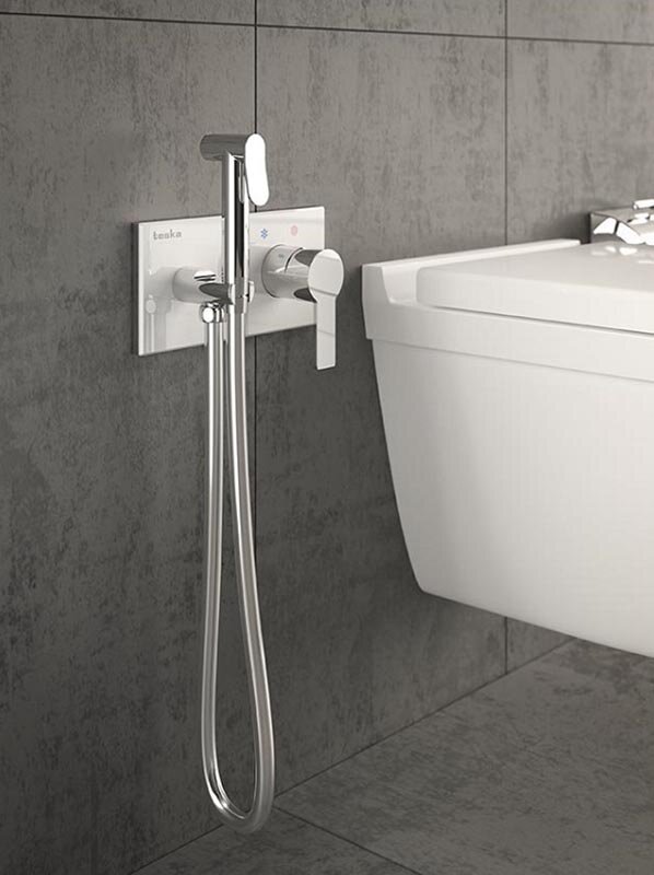 Гигиенический душ со смесителем Teska Elsa BTK6410W — фото 2