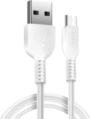 Кабель Hoco X20 Flash MicroUSB (2м, белый) - 