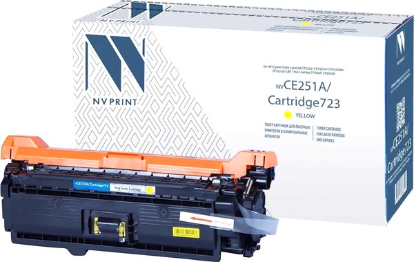 Тонер-картридж NV Print NV-CE252A/723Y