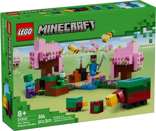 Конструктор Lego Minecraft Сад цветущей вишни 21260