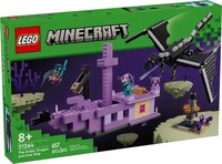 Конструктор Lego Minecraft Дракон и корабль Эндера 21264 - 