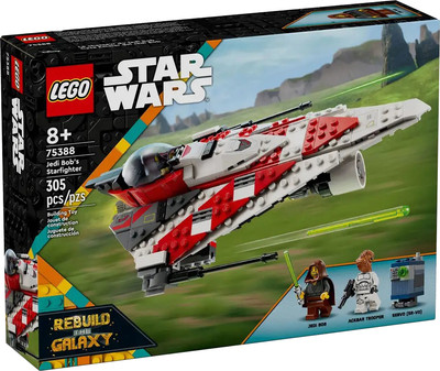 

Конструктор, Star Wars Звездный истребитель джедая Боба 75388