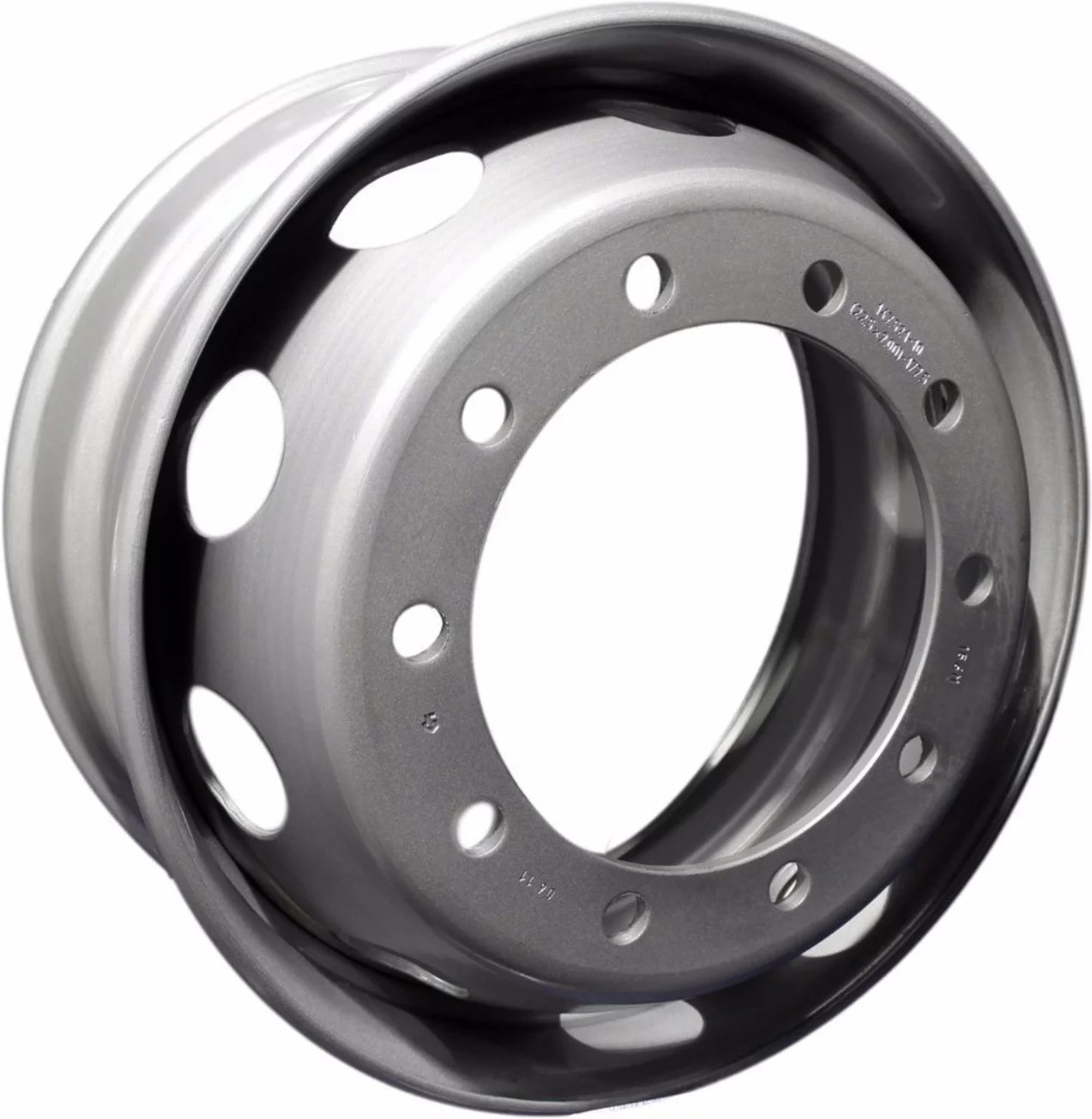 Штампованный диск Tracston YN06TB25 22.5x9" 10x335мм DIA 281мм ET 175мм Серебро