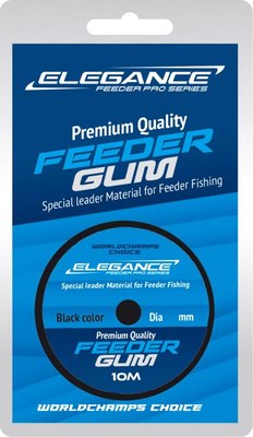 Резинка рыболовная Elegance Feeder Pro Амортизатор 10м 0.8мм / FXEL-505008 - 