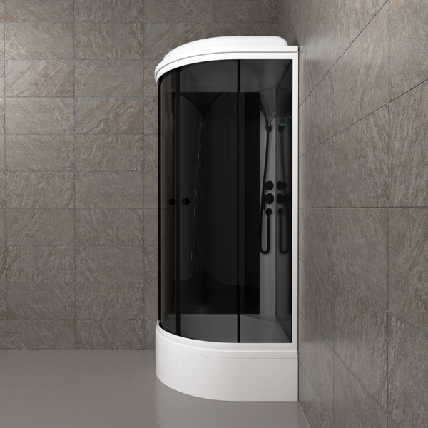 Купить Душевая кабина Triton Грэй-Блэк B 90х90 в Гродно