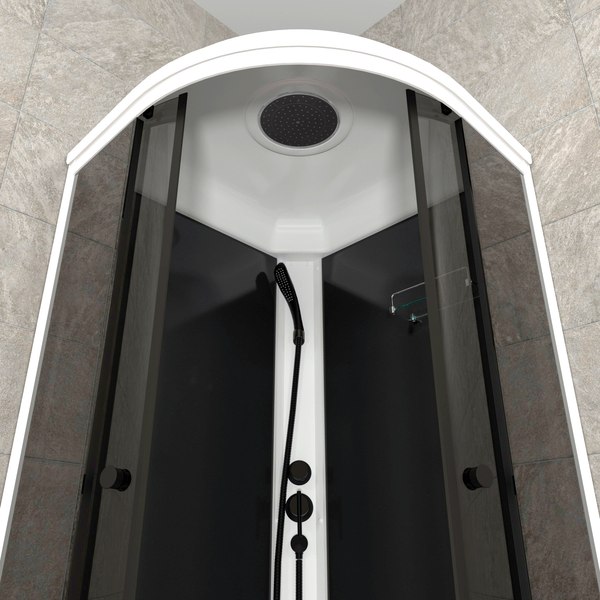 Купить Душевая кабина Triton Грэй-Блэк B 90х90 в Гродно