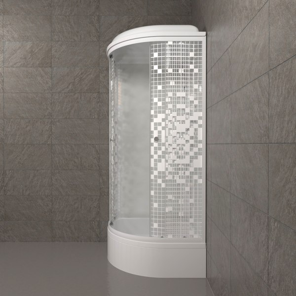 Купить Душевая кабина Triton Мозаика В 90х90 в Минске