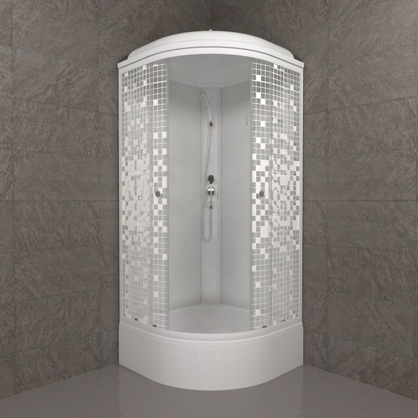 Купить Душевая кабина Triton Мозаика В 90х90 в Минске