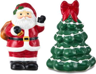 Набор для специй столовый Decor de table Новогоднее чудо Санта и елка DDT-CL007 - 