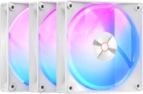 Набор вентиляторов для корпуса Ocypus Delta F12 ARGB 3в1 WH (Delta-F12-WH3AM00X-GL)