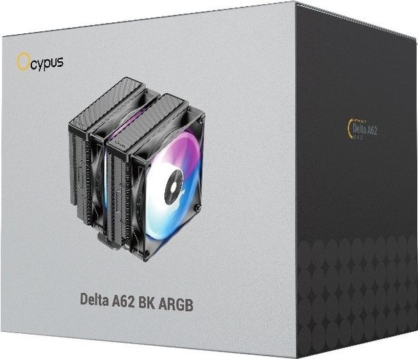 Кулер для процессора Ocypus Delta A62 ARGB BK (Delta-A62-BK2NAWN00X-GL)