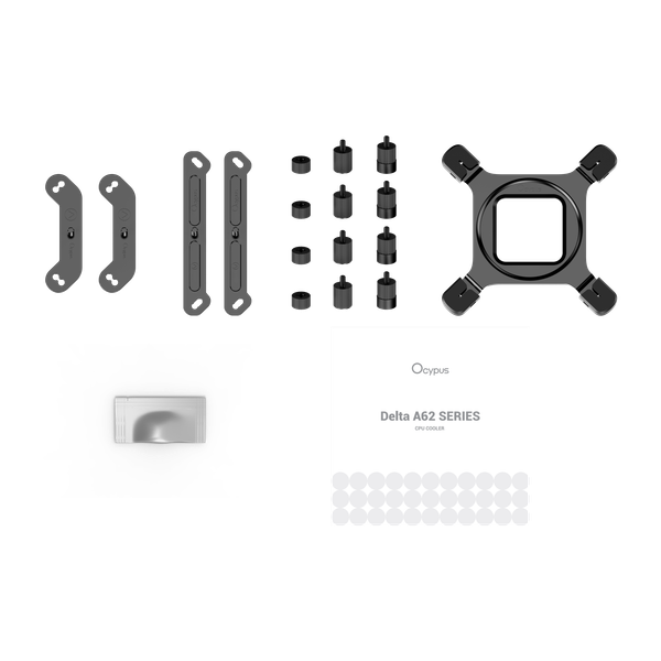 Кулер для процессора Ocypus Delta A62 ARGB BK (Delta-A62-BK2NAWN00X-GL)