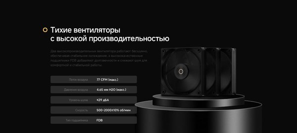 Кулер для процессора Ocypus Iota L24 BK (Iota-L24-BK2ANWNN00X-GL)