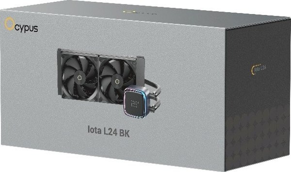 Кулер для процессора Ocypus Iota L24 BK (Iota-L24-BK2ANWNN00X-GL)