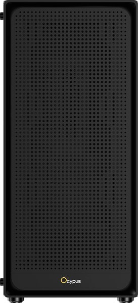 Корпус для компьютера Ocypus Gamma C50 / Gamma-C50-BKG000XX-GL (черный, без бП)