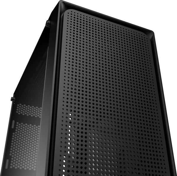 Корпус для компьютера Ocypus Gamma C50 / Gamma-C50-BKG000XX-GL (черный, без бП)