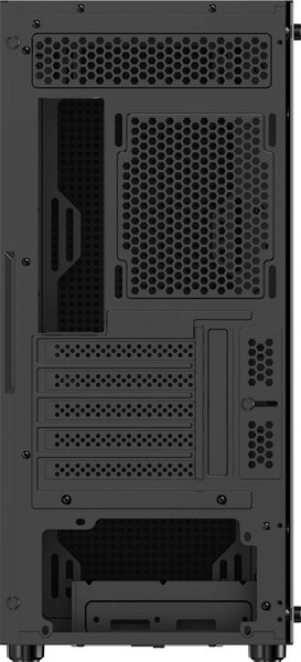 Корпус для компьютера Ocypus Gamma C50 / Gamma-C50-BKG000XX-GL (черный, без бП)