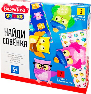 

Настольная игра, Найди Совенка / 05072