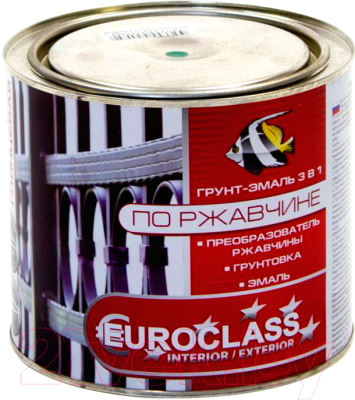 

Грунт-эмаль Euroclass, Зеленый, По ржавчине