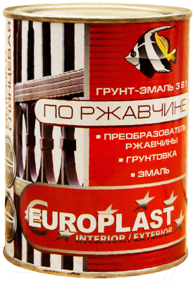 

Грунт-эмаль Euroclass, Коричневый, По ржавчине RAL 8017