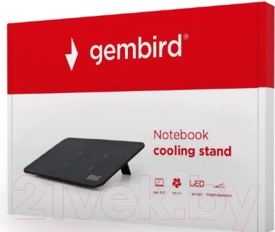 Подставка для ноутбука Gembird NBS-4F15-01