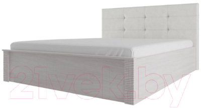 Каркас кровати SV-мебель Гамма 20 140x200 мягкое изголовье (ясень анкор светлый/сандал светлый)