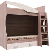 

Двухъярусная кровать детская SV-мебель, Город 80x186 с ящиком