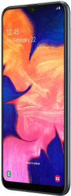 Смартфон Samsung Galaxy A10 (2019) / SM-A105FZKGSER (черный)