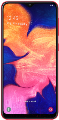 Смартфон Samsung Galaxy A10 (2019) / SM-A105FZRGSER (красный)