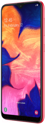 Смартфон Samsung Galaxy A10 (2019) / SM-A105FZRGSER (красный)
