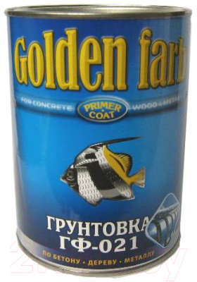 Грунтовка Golden Farb ГФ-021 (20кг, серый)