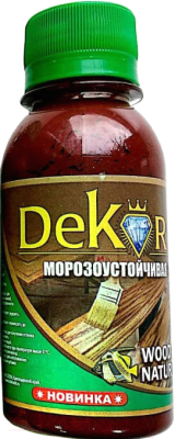 Колеровочная паста Dekor Wood Natur для лаков (100г, олива)