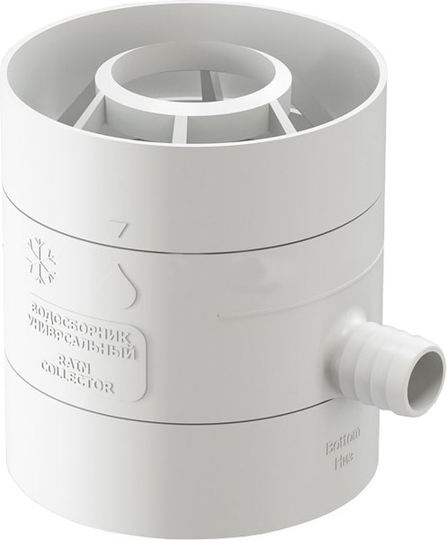 Водосборник водосточный Docke RAL 9003 (пломбир)