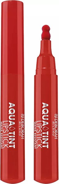 Тинт для губ Deborah Milano Aqua Tint Lipstick тон 05 глубокий красный (2.5г)