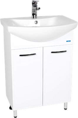

Тумба с умывальником, Милан Балтика 60 / VMIL60BA-T2ST+WH110246