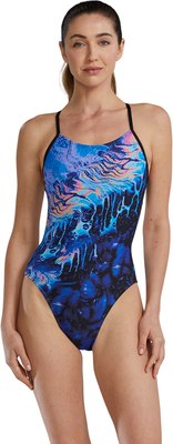 Купальник для плавания TYR Crypta Cutoutfit P04068-434 (р.36, фиолетовый) - 