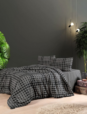 

Комплект постельного белья, Sadora Anthracite 1.5сп / N243