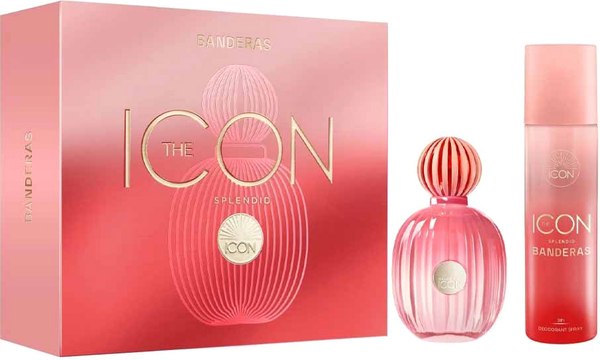 Парфюмерный набор Antonio Banderas The Icon Splendid For Women Парфюмерная вода+Дезодорант-спрей