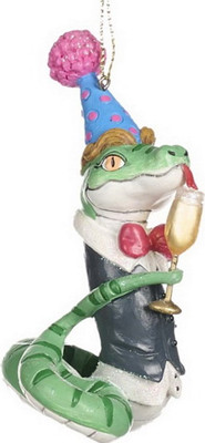 

Елочная игрушка, Xmas 2024 Змея с розовой бабочкой / TR 20652_3