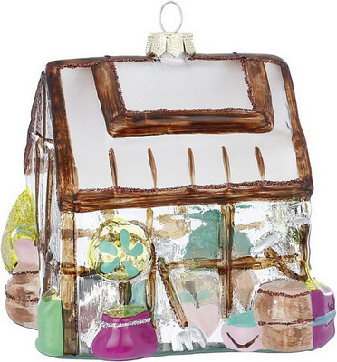 

Елочная игрушка, Figural Glass Ornaments. Теплица / 64521H600