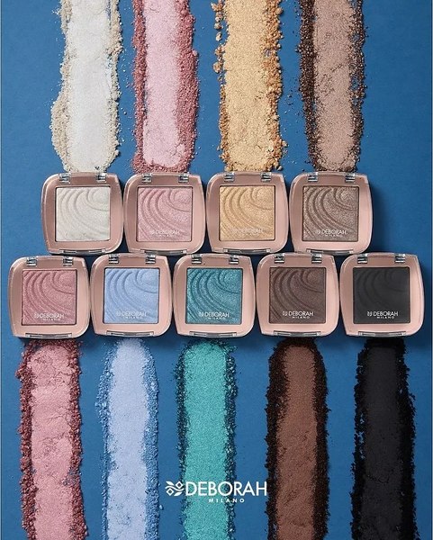 Тени для век Deborah Milano Color Lovers тон 08 насыщенный коричневый (3.5г)