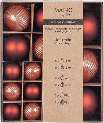 

Набор шаров новогодних, One-Two-Tree! / 16408P418
