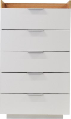 Комод Dipriz Melamine Д.20057.1 (белый/артизан) - 