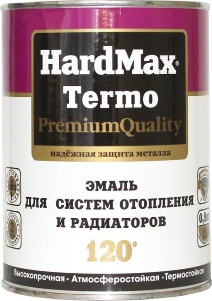 Эмаль Mister Hardmax Для систем отопления и радиаторов (900г, белоснежный)