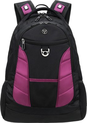 Рюкзак Torber Xplor T2371B (черный/бордовый) - 