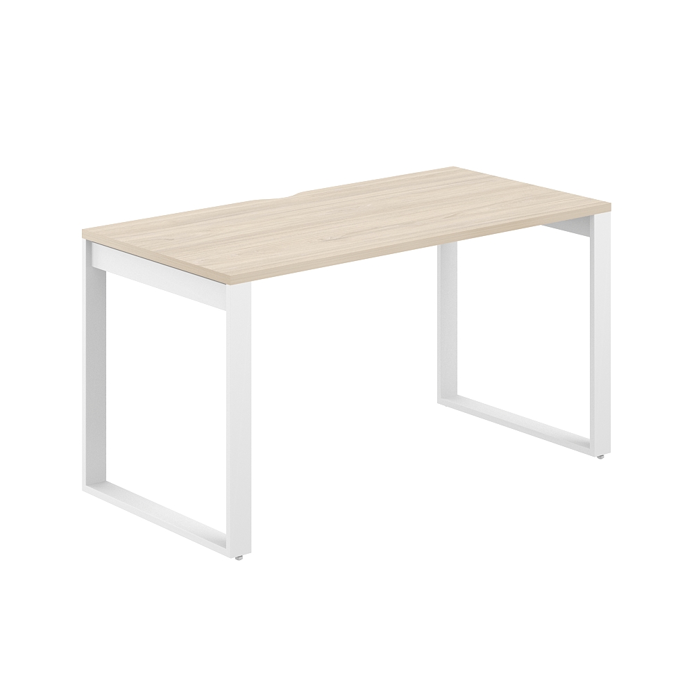 Письменный стол Norden 160x80x75 / AG.109.AR.V.72.WH (белый/акация равелло)