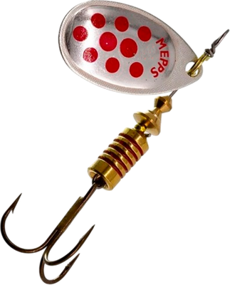 

Блесна, Aglia Decoree Silver/Red Dots №1 / 529029
