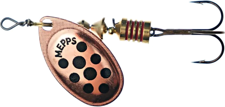 Блесна Mepps Aglia Decoree Copper/Black Dots №3 / 529051