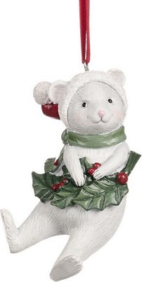 

Елочная игрушка, Xmas 2024 Мышь с листиком в зеленом шарфе / D 43215_2